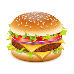 Image showing Cheeseburger 