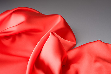 Image showing Red fabric