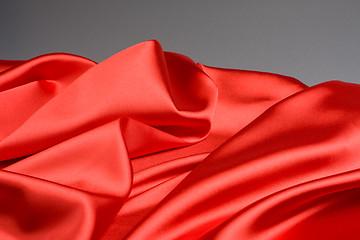 Image showing Red fabric