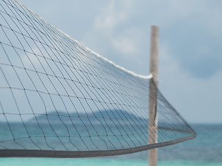 Image showing Beach volley