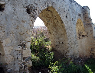 Image showing Sideways bridge. Flasou. Cyprus