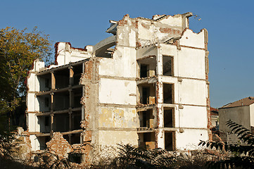 Image showing Old demolished building 