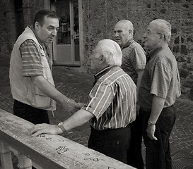 Image showing Argument in the street