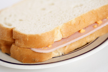 Image showing Ham sandwich