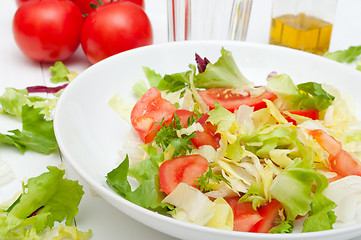 Image showing Fresh Vegetable Salad