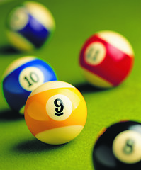 Image showing Snooker Ball