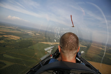 Image showing Glider pilot
