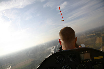 Image showing Glider pilot