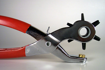 Image showing belt piercer