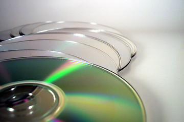 Image showing few CDs