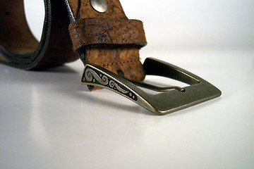 Image showing belt buckle