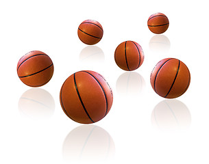 Image showing Basketballs