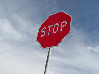 Image showing stop