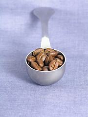 Image showing spoon full of caffee