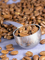 Image showing spoon full of coffee