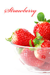 Image showing Strawberries 