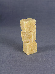 Image showing braun sugar - cube