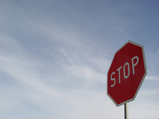 Image showing stop