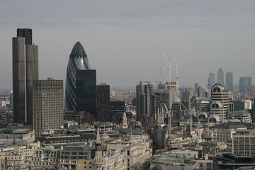 Image showing London skyline