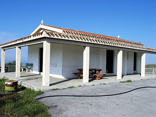 Image showing Hill top church. Linou. Cyprus