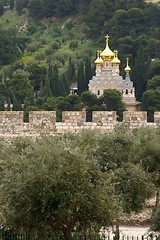 Image showing russian orthodox church in jerusalem