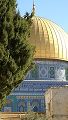 Image showing  Gold Dome of the rock