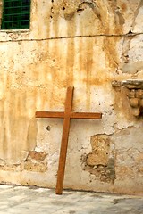 Image showing a cross in  jerusalem