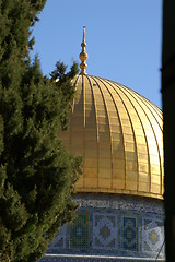 Image showing  Gold Dome of the rock