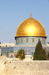 Image showing  Gold Dome of the rock