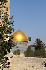 Image showing  Gold Dome of the rock