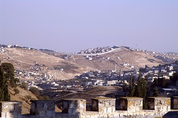Image showing East jerusalem view