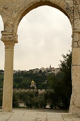 Image showing A view from Temple mount