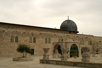 Image showing jerusalem old city - al aqsa mosque