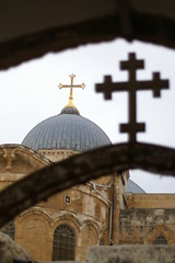 Image showing Jerusalem churches - crosses