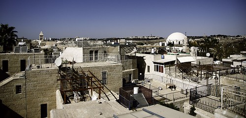 Image showing Jerusalem street travel on holy land