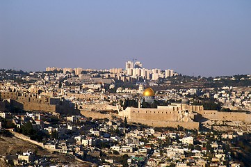 Image showing Jerusalem old city temple mount