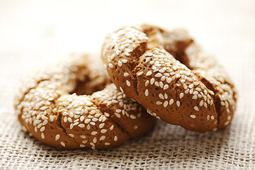 Image showing fresh wholegrain bread