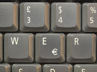 Image showing Computer keyboard