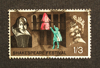 Image showing Shakespeare Festival Stamp