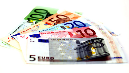 Image showing Euro note