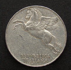 Image showing Italian coin