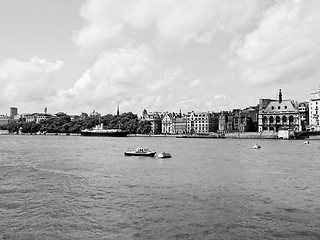 Image showing River Thames in London