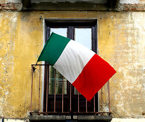 Image showing Italian flag