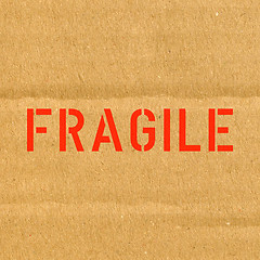 Image showing Fragile picture