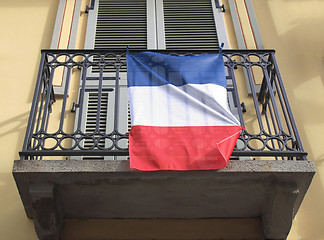 Image showing French flag