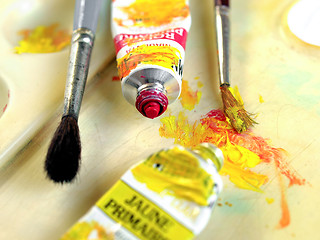 Image showing Painting tools