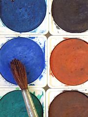 Image showing Painting tools