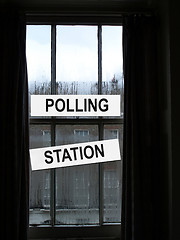 Image showing Polling station
