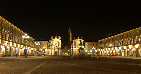 Image showing Piazza San Carlo, Turin