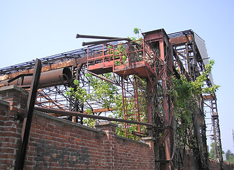 Image showing Abandoned factory